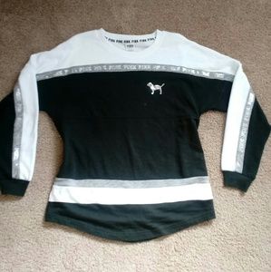 SOLD!!!! VS Pink Bling Campus Crew